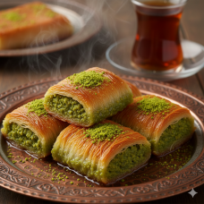 Fıstıklı Burma Kadayıf